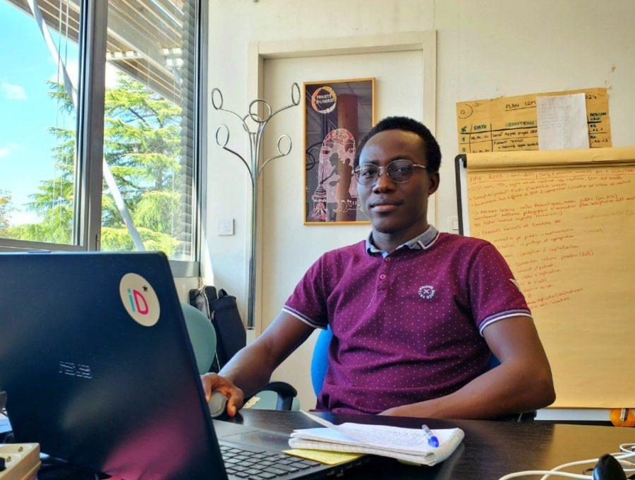 Bienvenu, volontaire tchadien en mission de solidarité internationale à Poitiers